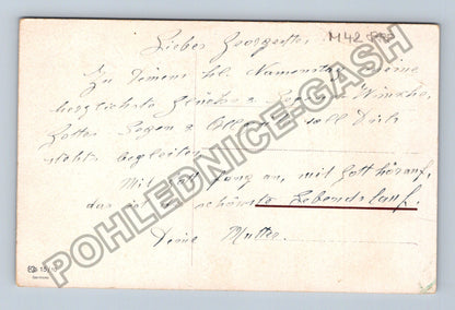 Pohlednice Ježíš s apoštoly v obilí (M42888)