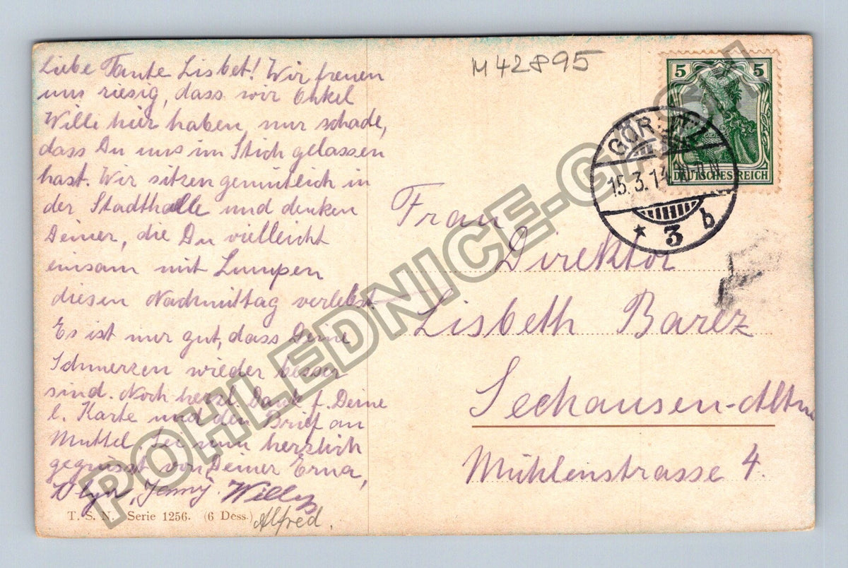 Pohlednice Německo Seehausen-Altm. Mühlenstrasse 4 (M42895)