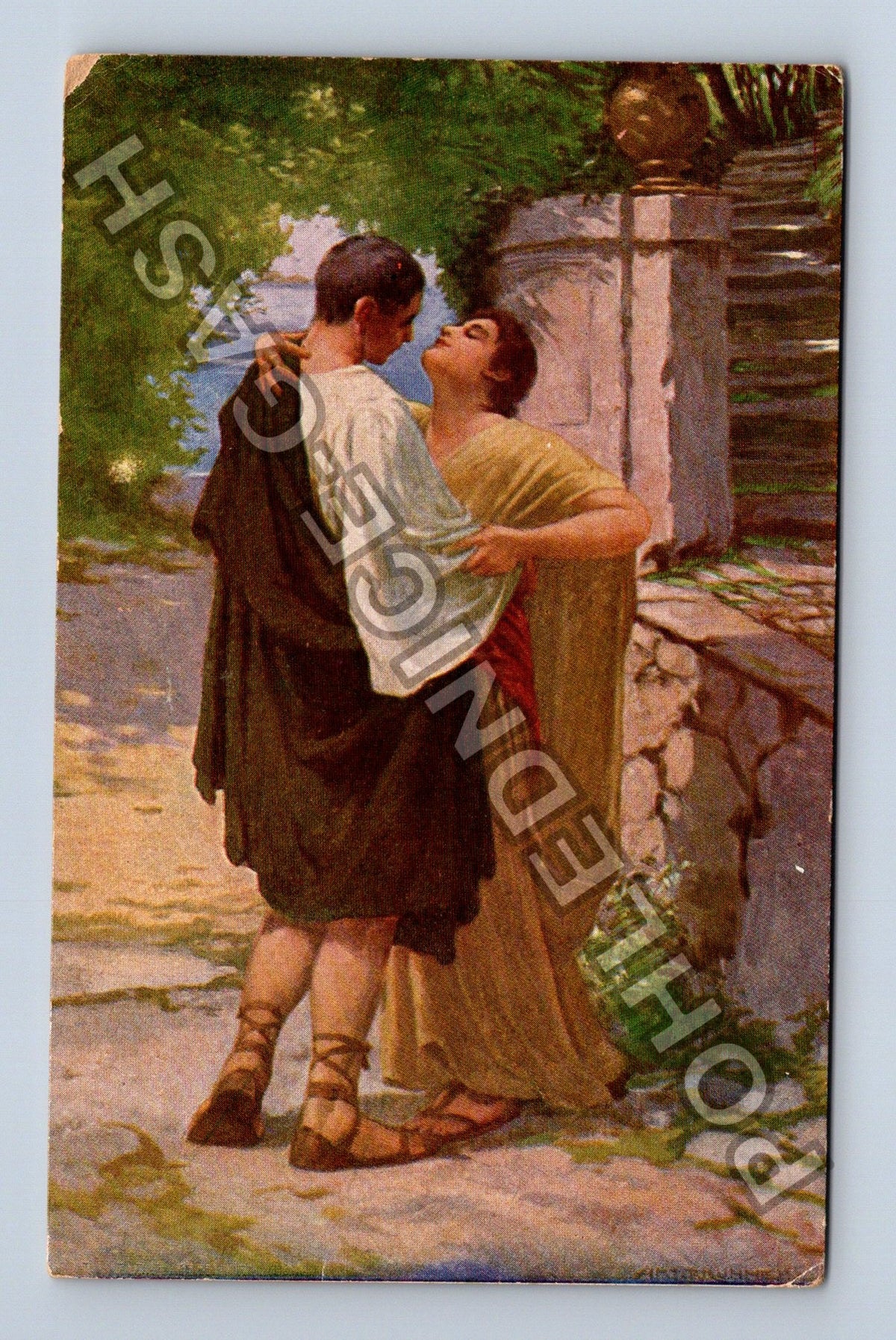 Pohlednice Liebesglück lheure tendre Klis 846 (M42905)
