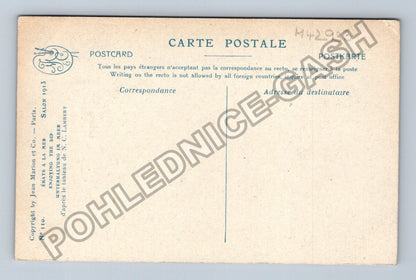 Pohlednice Francie koupání v moři N. C. Lambert (M42933)