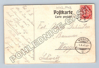 Pohlednice Studie von Ernst Stückelberg Das bewegte Leben (M42943)