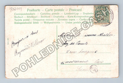Pohlednice Francie Děti v kuchyni (M42981)