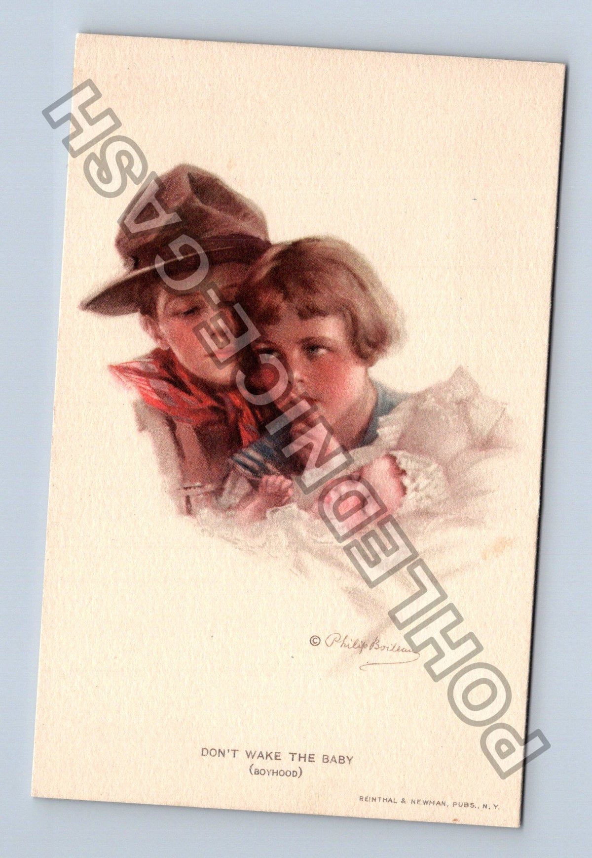 Pohlednice Severní Amerika DONT WAKE THE BABY (ROTHOOD) (M42984)