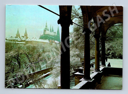 Pohlednice Praha Pražský hrad pohled z Belvederu (M4300)