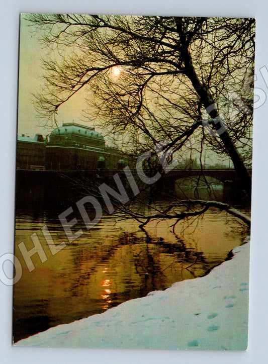 Pohlednice Praha Národní divadlo Pressfoto Vrzák (M4301)