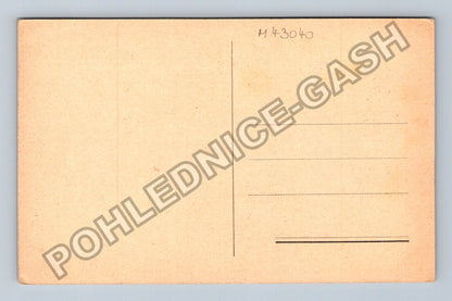 Pohlednice Francie dva chlapci s cigaretou Chocolat LAiglon (M43040)
