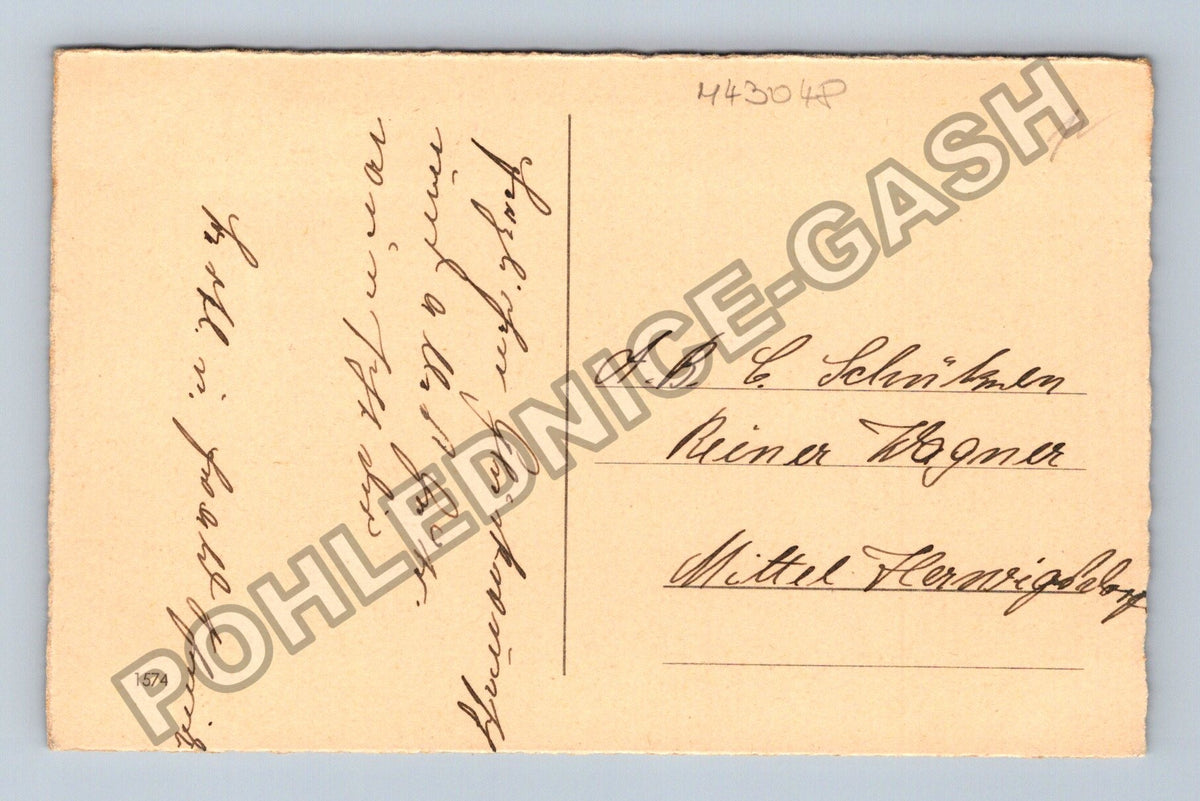 Pohlednice Německo dítě s kornoutem Herzlichen Glückwunsch (M43048)