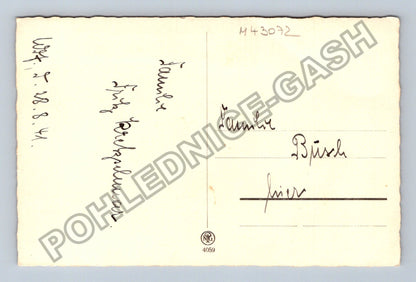 Stará fotografie Německo chlapec s kornoutem do školy 1941 (M43072)