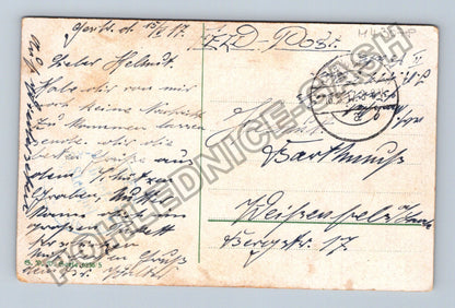 Pohlednice A Jabrischer Bua! Dítě s puškou a kyticí (M43078)