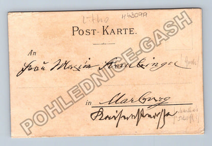 Pohlednice Německo dítě v kostýmu klauna 1907 (M43099)