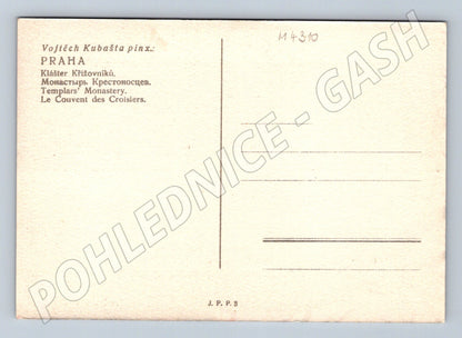 Pohlednice Praha Klášter křížovníků Vojtěch Kubašta (M4310)