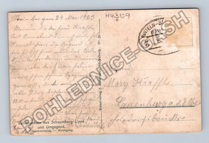 Pohlednice Německo Schaumburg-Lippe kroje 1923 (M43109)
