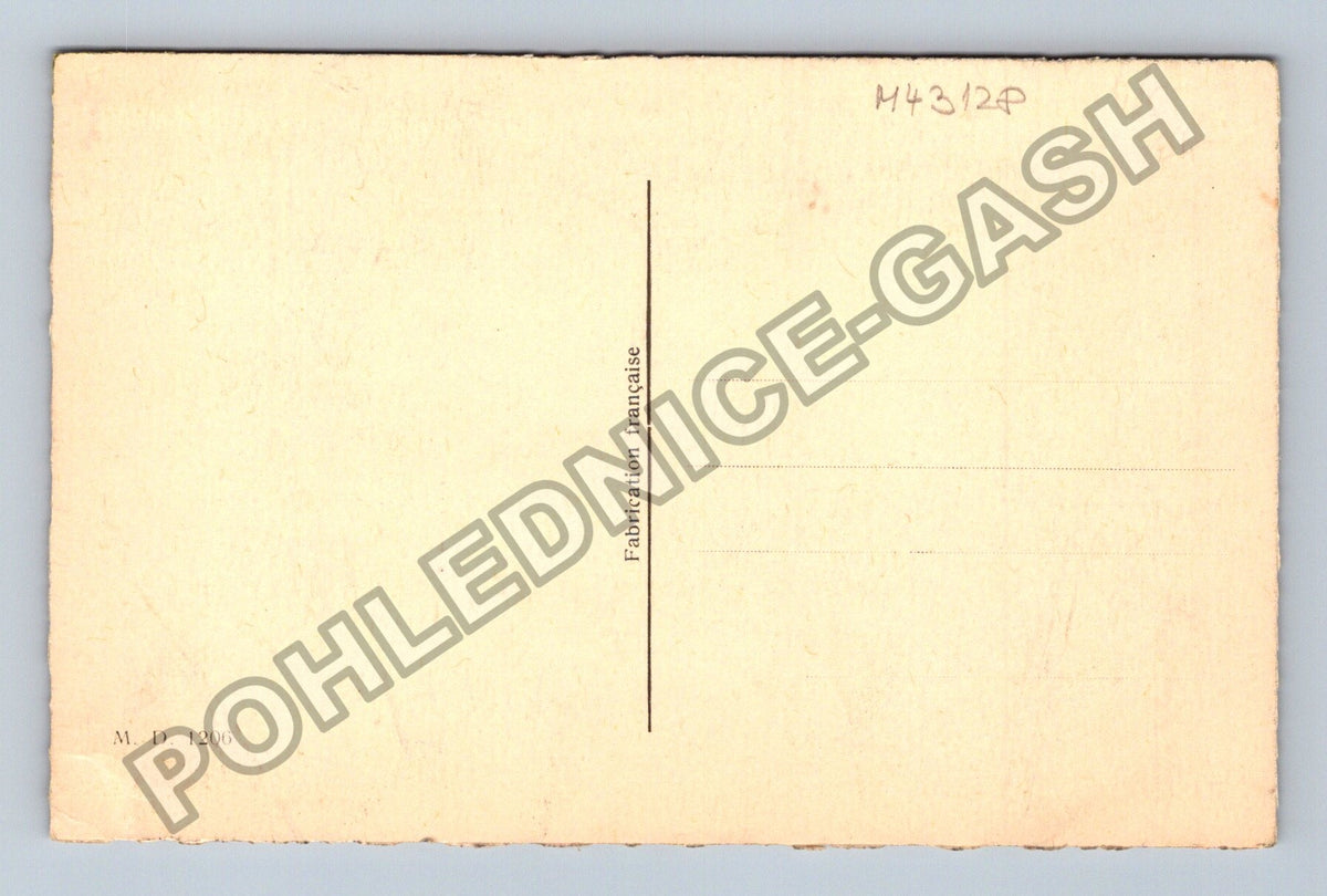Pohlednice Francie pes špic Aux aguets (M43128)