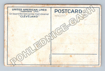 Pohlednice USA parník Cleveland United American Lines (M43147)
