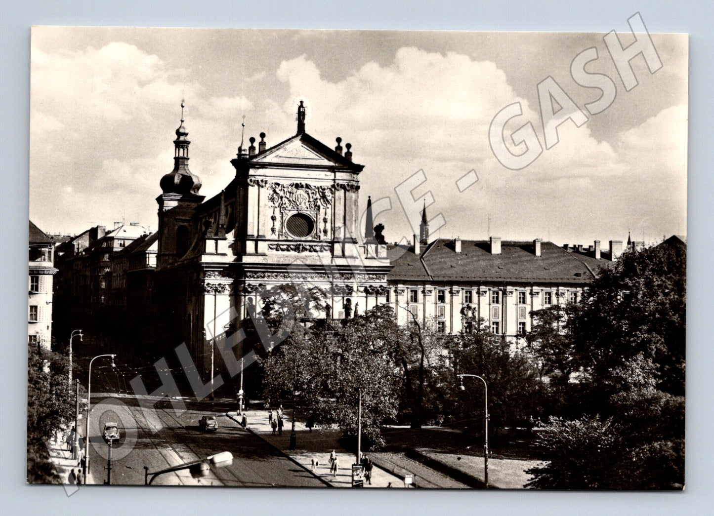 Pohlednice Praha kostel sv Ignáce Karlovo náměstí (M4322)