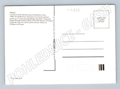 Pohlednice Praha Ludvíkovo křídlo Starý palác Hrad (M4323)