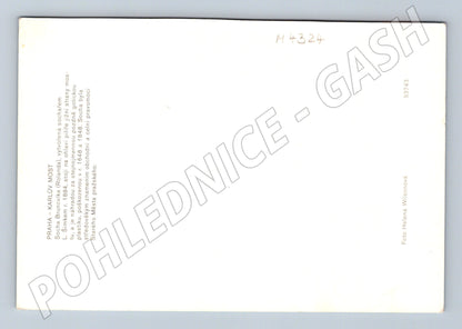 Pohlednice Praha Karlův most fotomotiv (M4324)