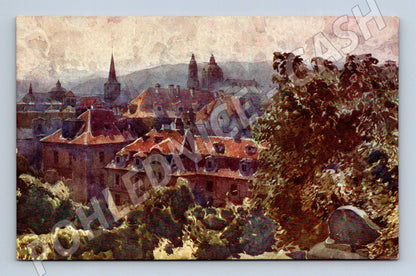 Pohlednice Praha Malá Strana z Letné historický motiv (M4337)