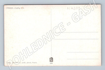 Pohlednice Praha z bašty historický pohled (M4339)