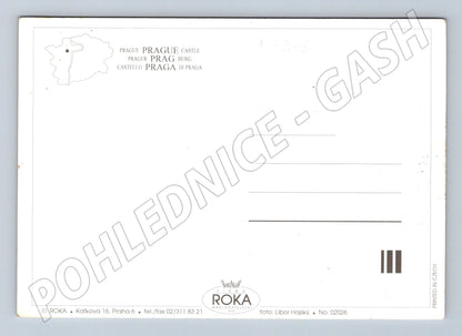 Pohlednice Praha Prašná brána a Obecní dům (M4343)