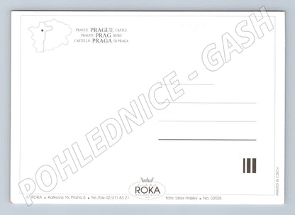 Pohlednice Praha Prašná brána a Obecní dům barevná (M4347)