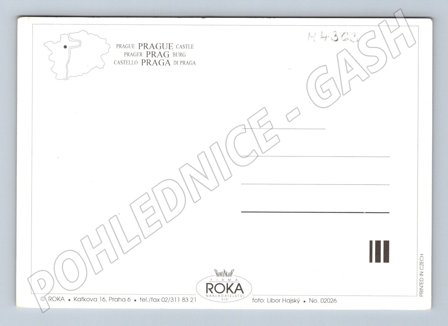 Pohlednice Praha Prašná brána a Obecní dům (M4363)