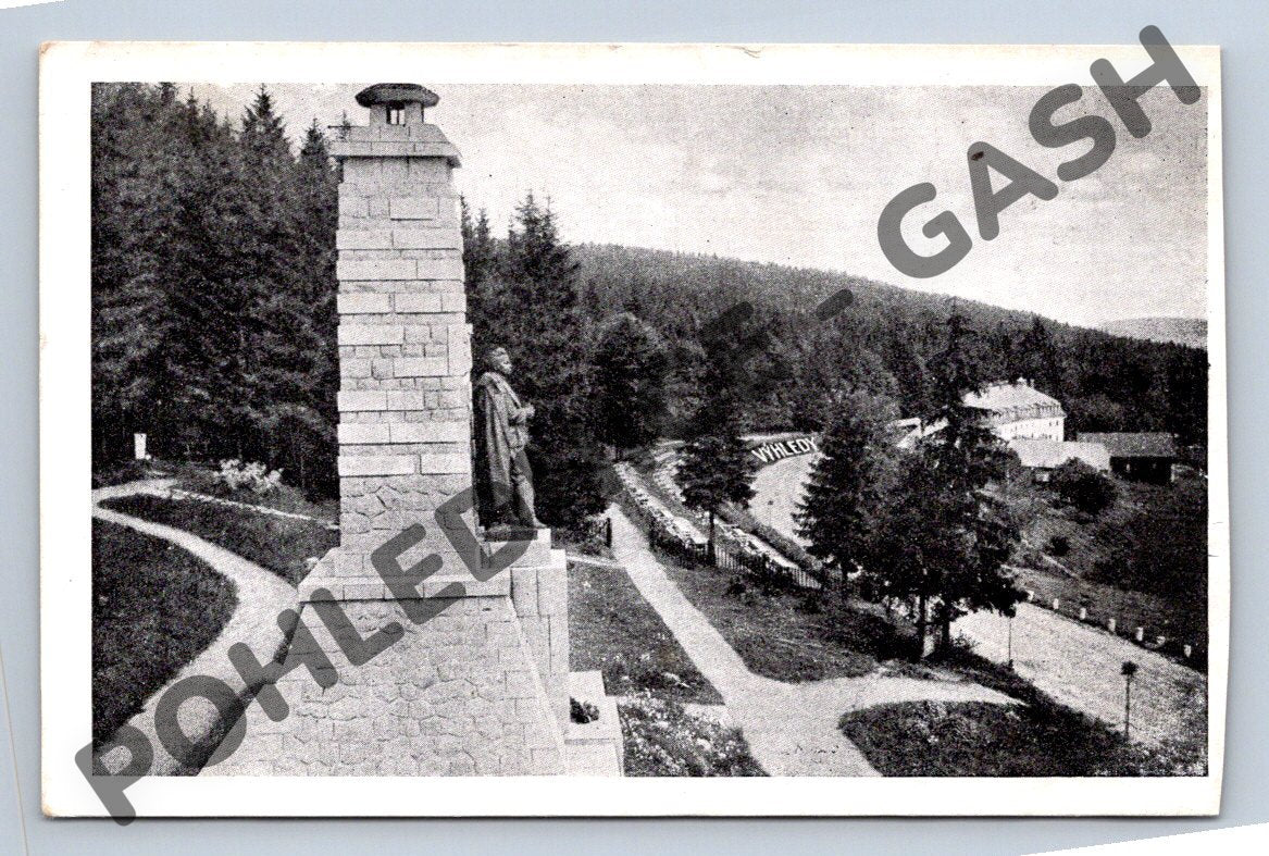 Pohlednice pomník Jindřicha Šimona Baara (M437)