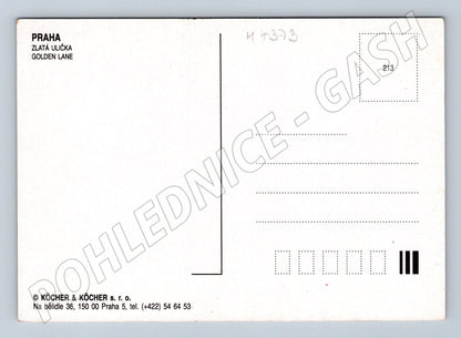Pohlednice Praha Zlatá ulička historická (M4373)