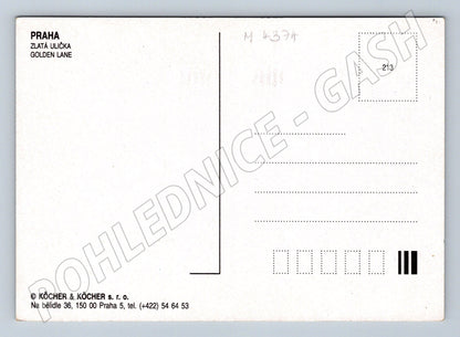 Pohlednice Praha Zlatá ulička historická (M4374)