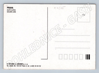 Pohlednice Praha Zlatá ulička historická (M4375)