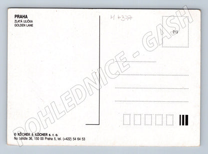 Pohlednice Praha Zlatá ulička (M4377)