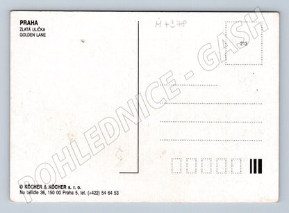 Pohlednice Praha Zlatá ulička (M4378)