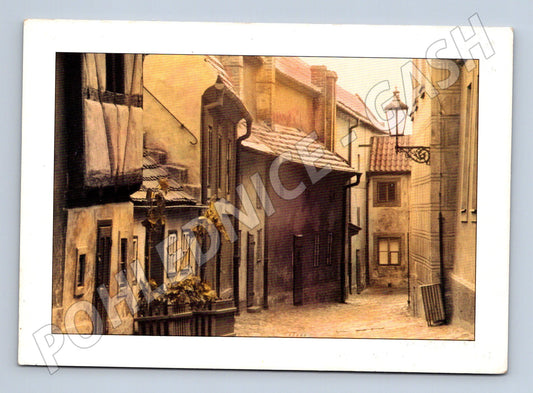 Pohlednice Praha Zlatá ulička historická (M4379)