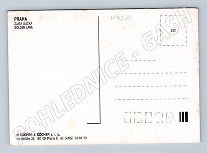 Pohlednice Praha Zlatá ulička historická (M4379)