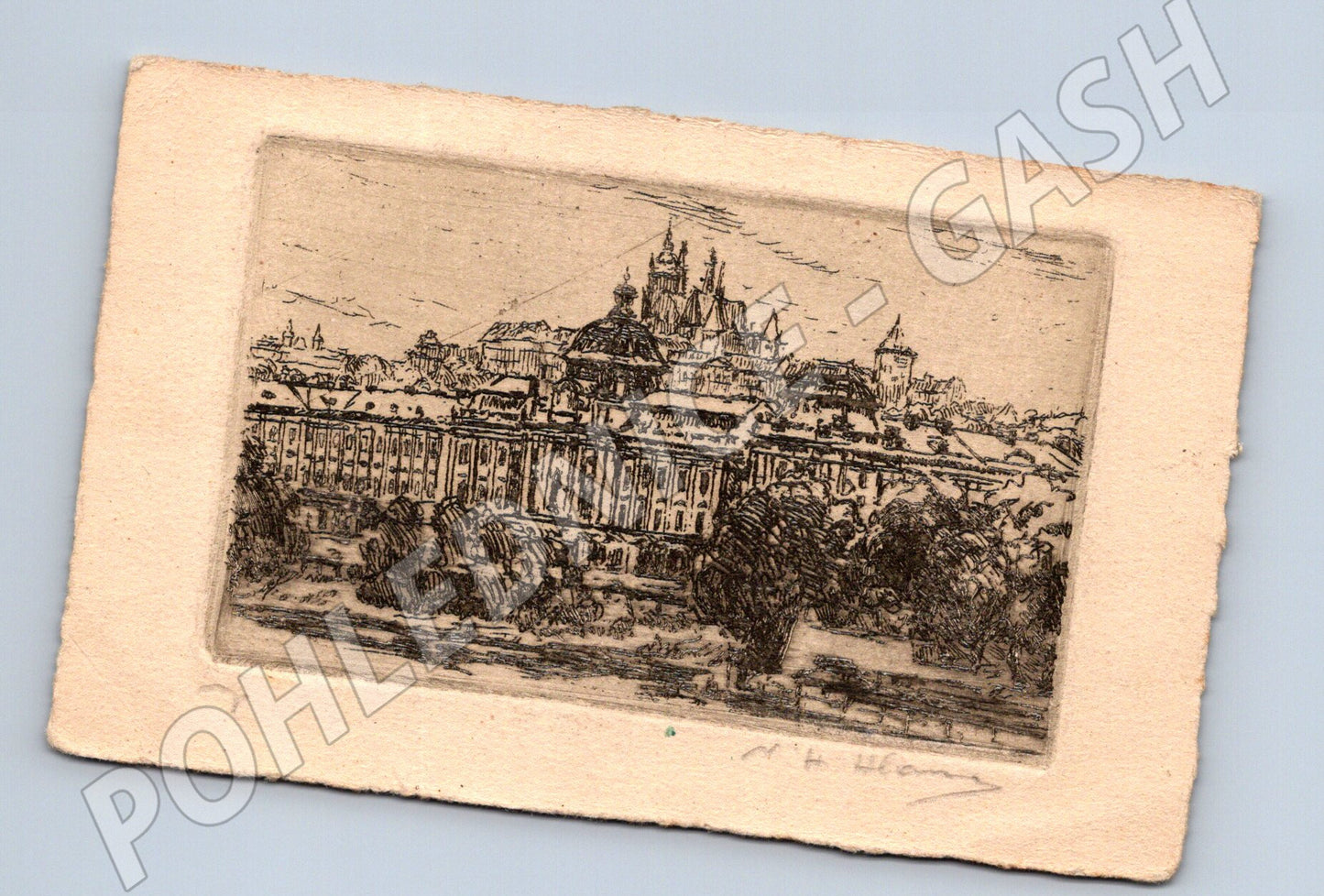 Pohlednice Praha Pražský hrad historická (M4385)