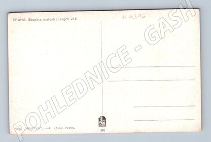 Pohlednice Praha Malostranské věže Minerva (M4396)