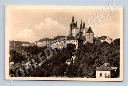 Pohlednice Praha Hradčany všesokolský slet (M4398)