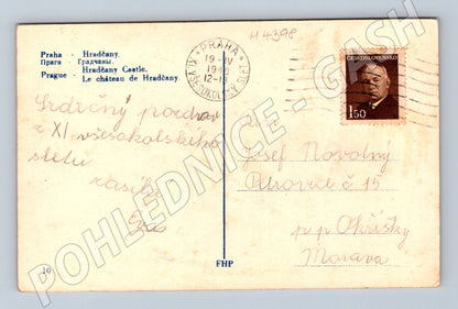 Pohlednice Praha Hradčany všesokolský slet (M4398)