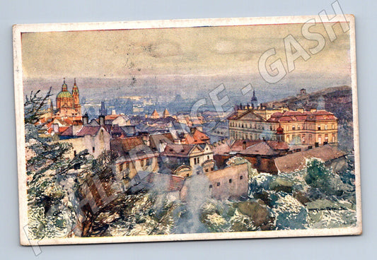 Pohlednice Praha pod Strahovskou zahradou (M4404)