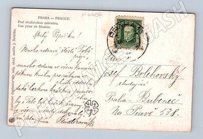 Pohlednice Praha pod Strahovskou zahradou (M4404)