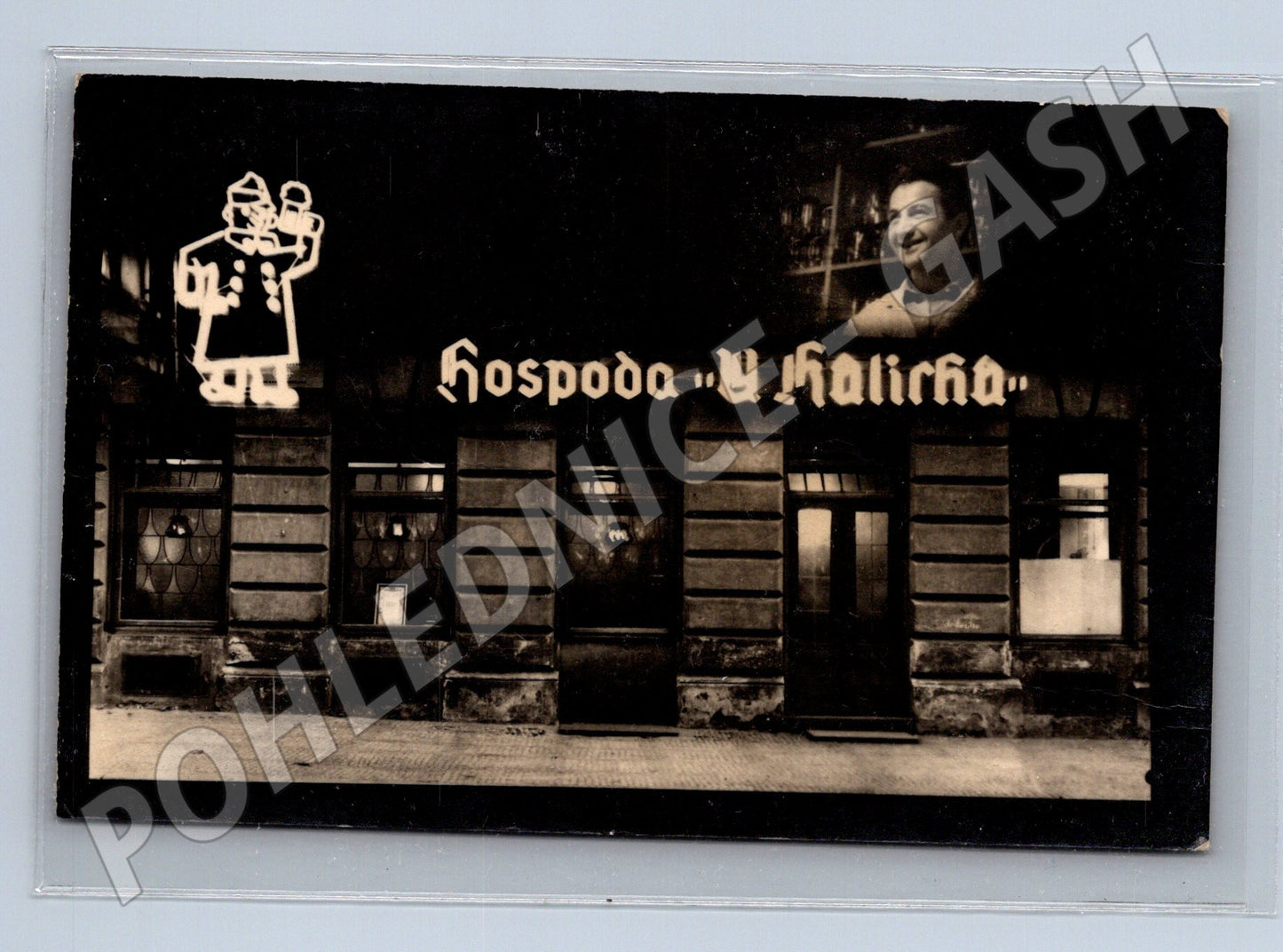 Pohlednice Praha hospoda U Kalicha Švejk (M4407)