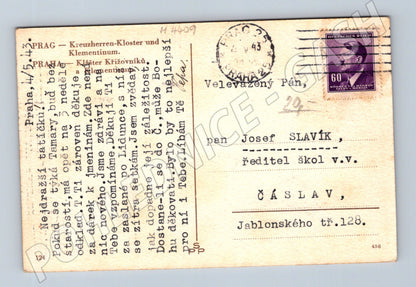 Pohlednice Praha Klášter Křižovníků Klementinum (M4409)