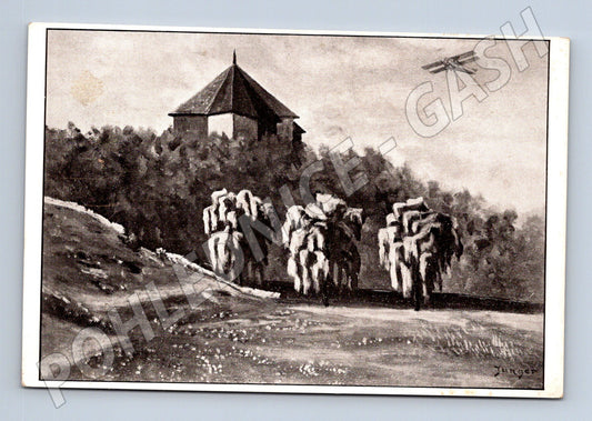 Pohlednice Praha Letadlo Masarykova letecká liga (M4420)