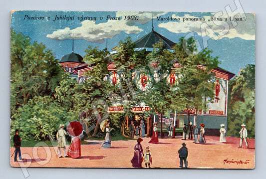 Pohlednice Praha Maroldova panoráma Lipany (M4425)