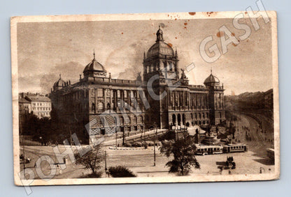 Pohlednice Praha Národní muzeum (M4426)