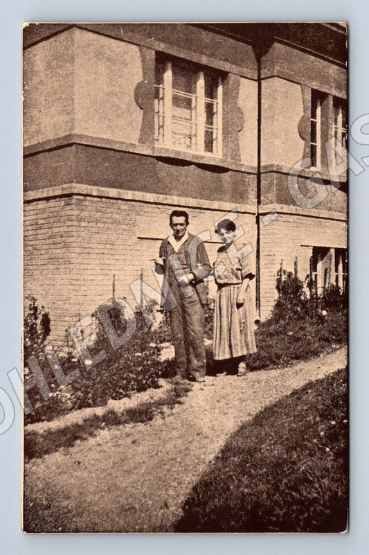 Pohlednice ČSR zahrada ženy dítě Masaryk (M4429)