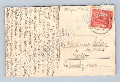 Pohlednice Praha Karlův most a Hradčany (M4433)