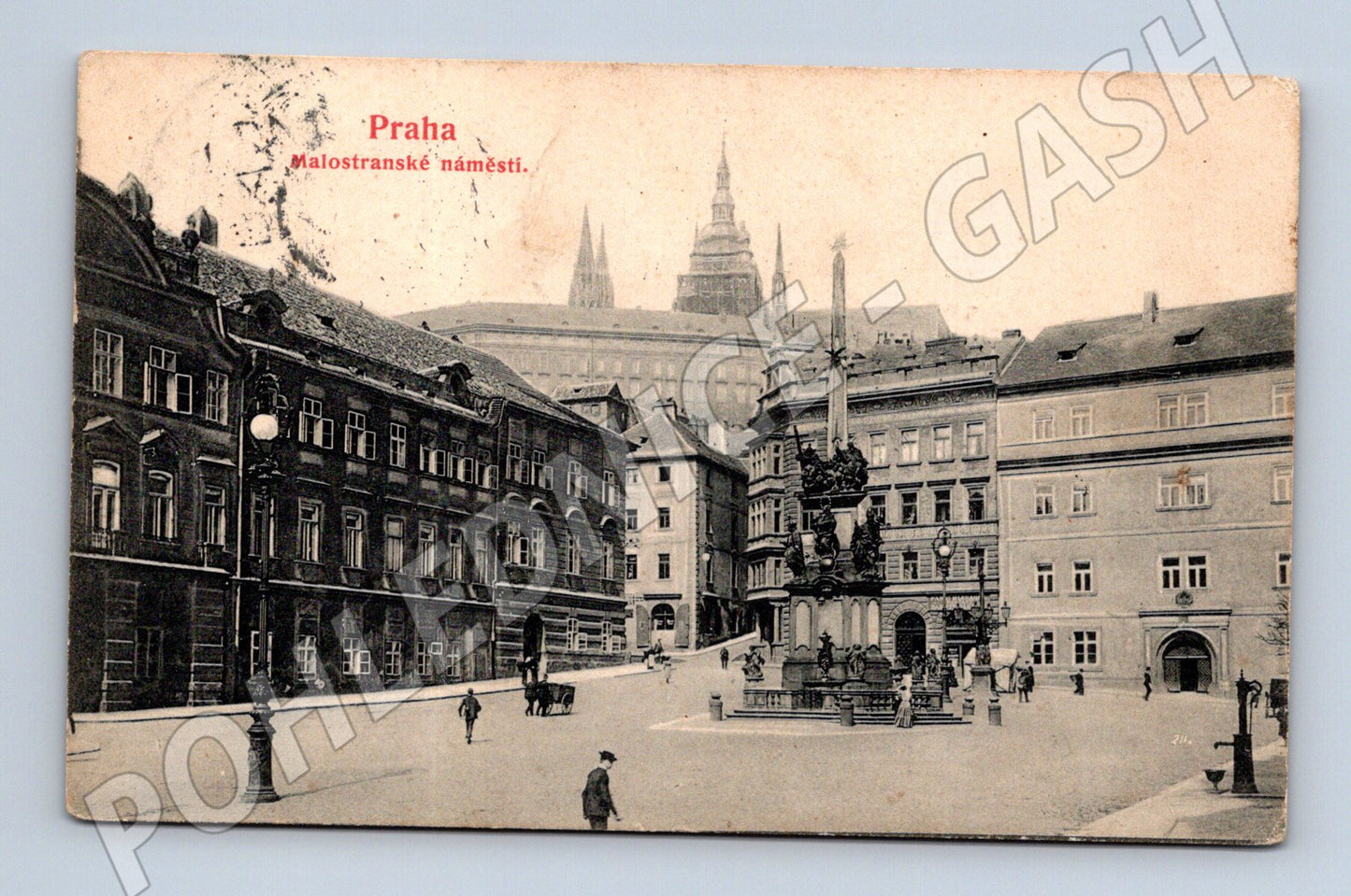 Pohlednice Praha Malostranské náměstí (M4434)