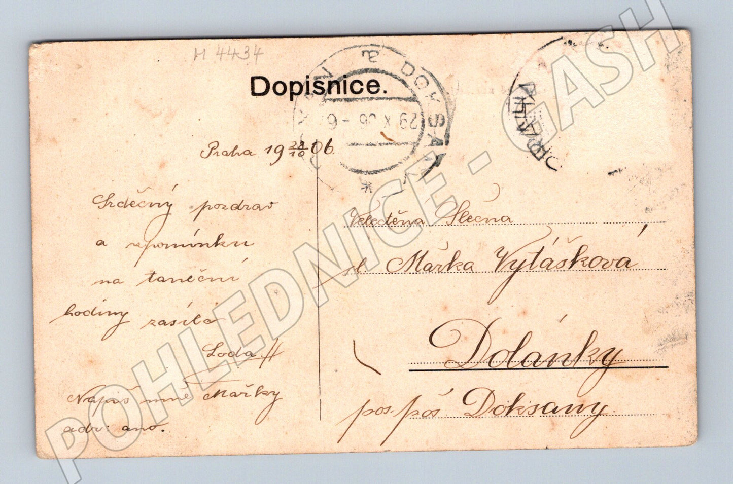 Pohlednice Praha Malostranské náměstí (M4434)