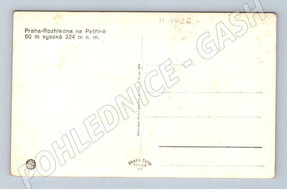 Pohlednice Praha rozhledna na Petříně (M4436)